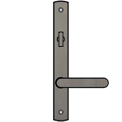 Truth Sentry Lock Handle Set, Contemporary, Decorative over Solid Brass, PVD Bronze - Truth Sentry Lock Handle Set, Contemporary, Decorative over Solid Brass, PVD Bronze