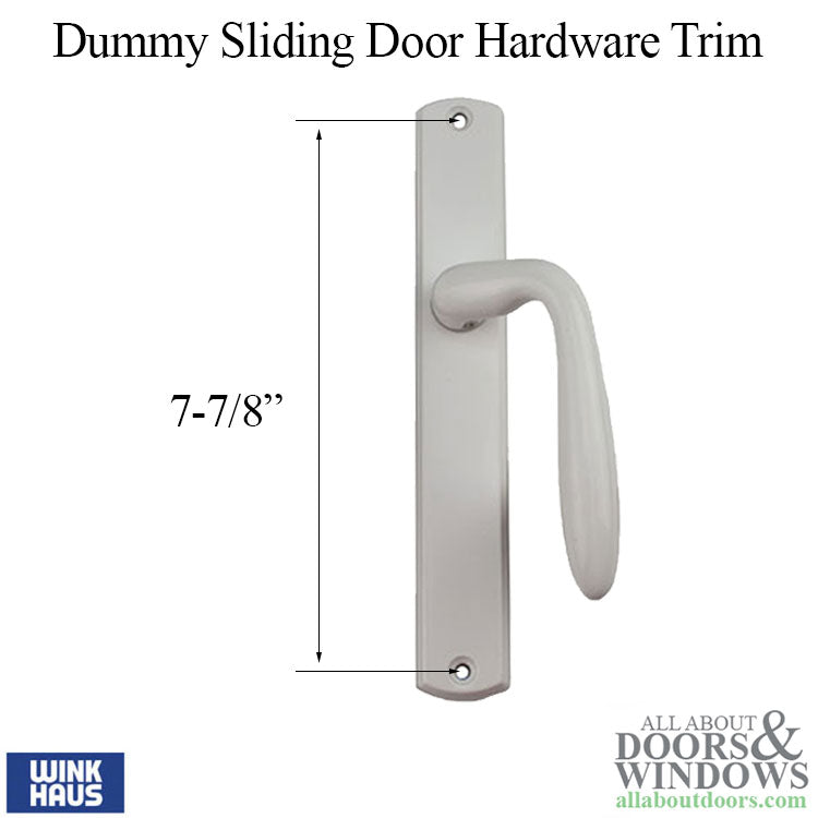 Botticelli Dummy, Winkhaus Sliding Door Hardware Trim - Botticelli Dummy, Winkhaus Sliding Door Hardware Trim