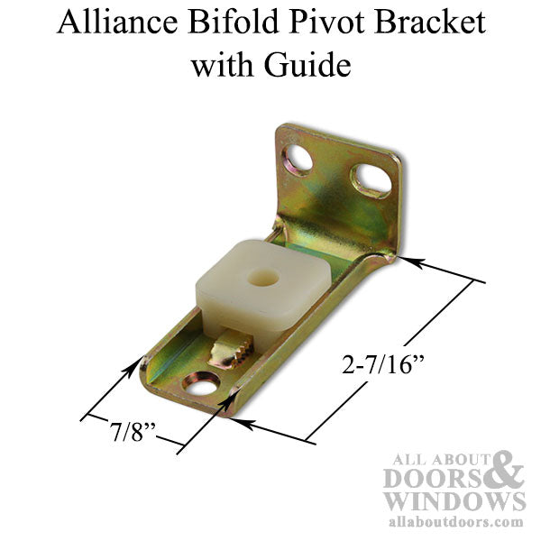 Alliance Bifold Pivot bracket with Guide - Alliance Bifold Pivot bracket with Guide