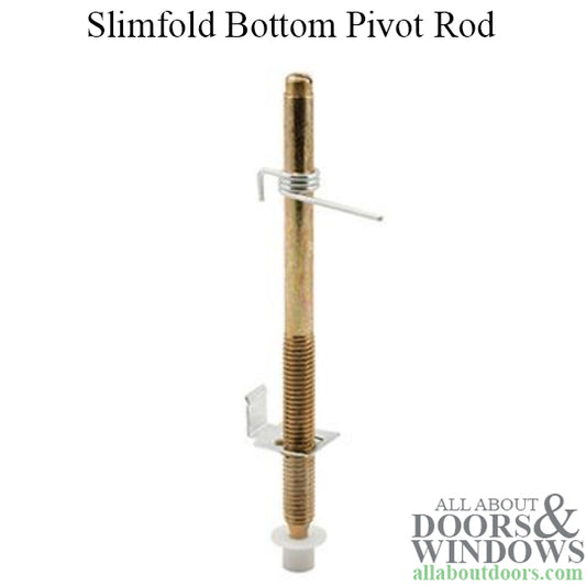 Slimfold Bottom Threaded Pivot Rod 5/16 diameter Pin