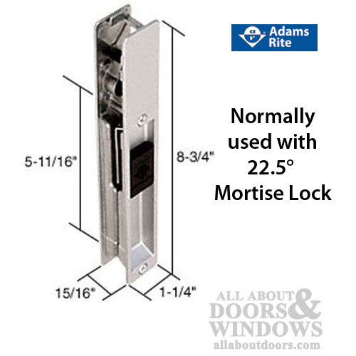 Adams Rite Handle Set, Flush Type, 5-11/16 -  NO Key - Adams Rite Handle Set, Flush Type, 5-11/16 -  NO Key