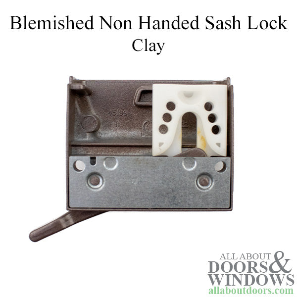 Blemished Non-Handed Truth Home Gard Sash Lock with Plastic Latch for Casement Window - Clay - Blemished Non-Handed Truth Home Gard Sash Lock with Plastic Latch for Casement Window - Clay