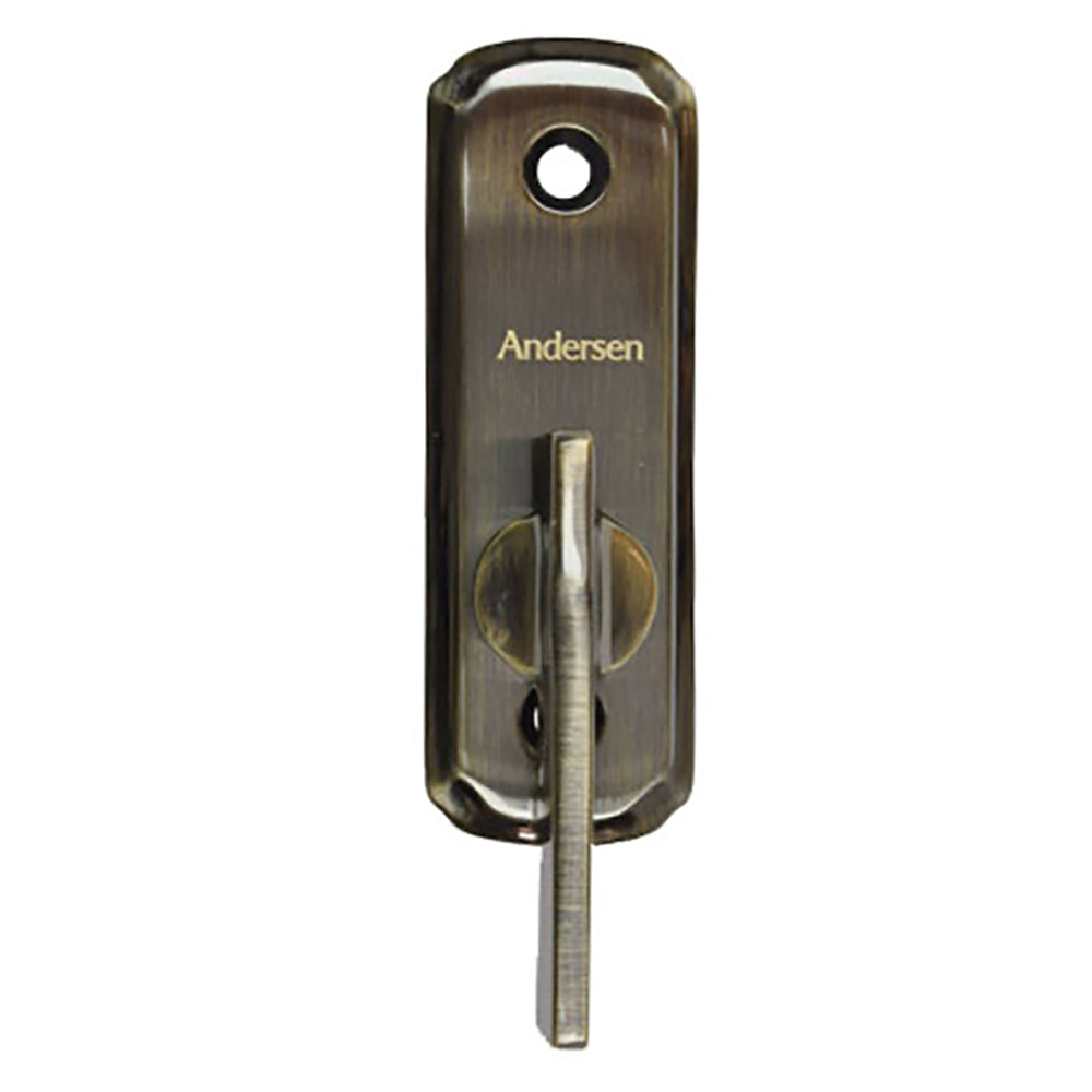 Thumb Latch, Andersen Reachout - Antique Brass - Thumb Latch, Andersen Reachout - Antique Brass