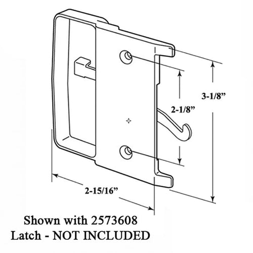 Andersen Window - Frenchwood Gliding Door - Pull, Inside 4 Panel - Stone - Andersen Window - Frenchwood Gliding Door - Pull, Inside 4 Panel - Stone