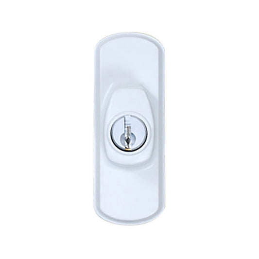 Andersen Frenchwood Gliding Doors - Lock Assembly - Albany - Exterior - Left - White