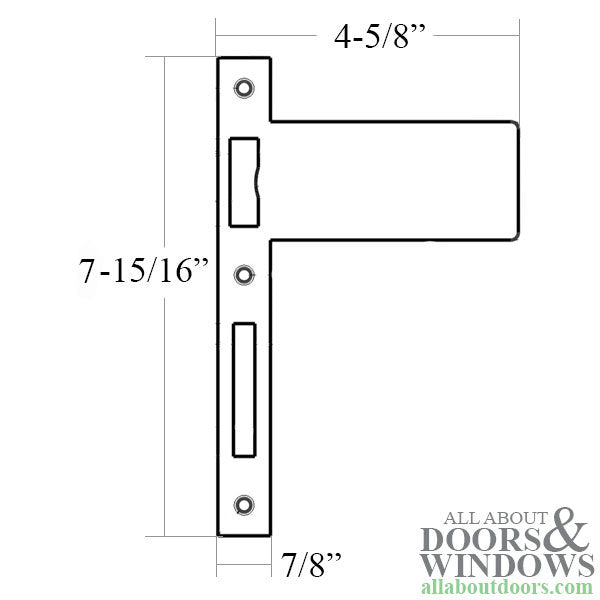 Latch & Deadbolt 7-15/16