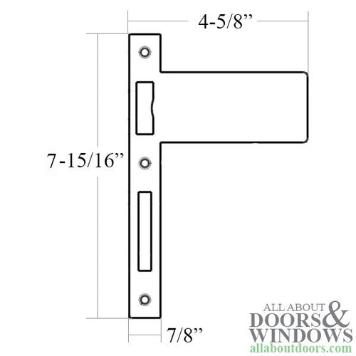 Latch & Deadbolt 7-15/16
