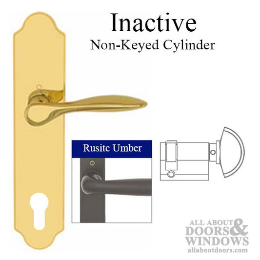 New Orleans M1610 / 3965N Inactive Handleset Rustic Umber