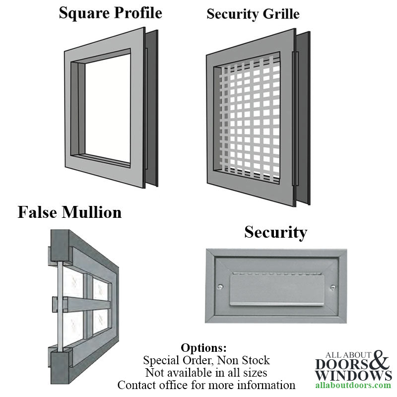 Commercial Door Lite Frame Vented Low Profile Metal Frame 12 Inch x 18 Inch Dark Bronze - Commercial Door Lite Frame Vented Low Profile Metal Frame 12 Inch x 18 Inch Dark Bronze