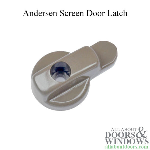 Andersen Screen Door Latch / Lock - Stone - Andersen Screen Door Latch / Lock - Stone