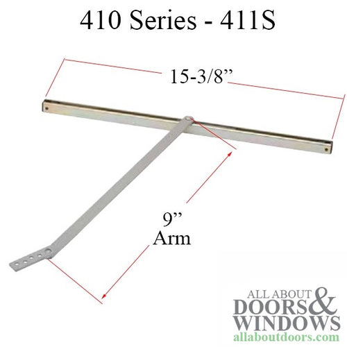 Glynn Johnson Series 411S Concealed Overhead Interior Door Stop - Glynn Johnson Series 411S Concealed Overhead Interior Door Stop