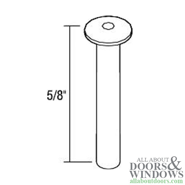 60 Series Channel Balance Rivet 5/8 Inch x 1/8 Inch - 60 Series Channel Balance Rivet 5/8 Inch x 1/8 Inch