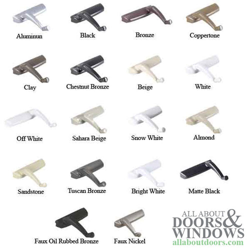 Truth Encore Window Operator Tango Folding Handle with Cover Left Hand Opener - Truth Encore Window Operator Tango Folding Handle with Cover Left Hand Opener