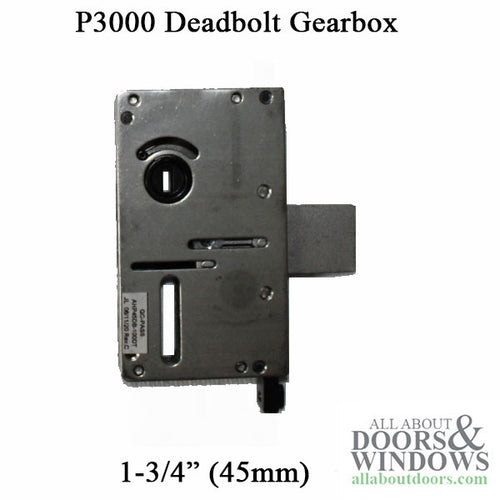 P3000 Replacement deadbolt  Gearbox / Lock Case 45/92 - P3000 Replacement deadbolt  Gearbox / Lock Case 45/92