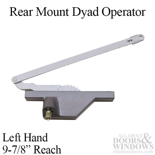 Dyad Operator, Rear Mount, 5 inch hole spacing, 9-7/8 Reach, LH