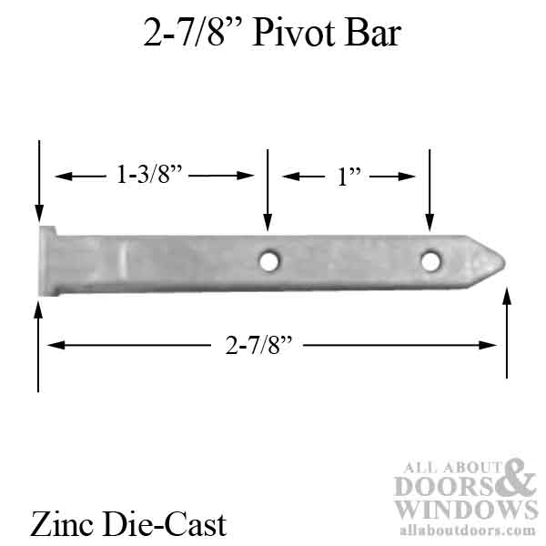 Pivot Bar, 2-7/8