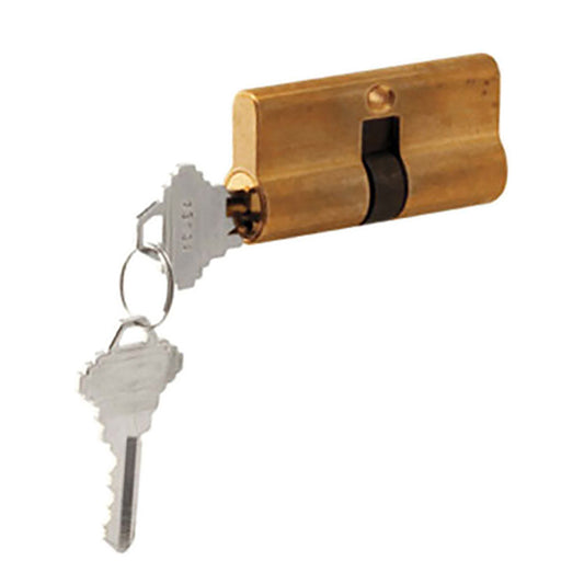 32/32 Active Keyed Cylinder Lock - Double Keyed - Solid Brass