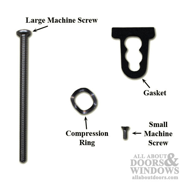 Sliding Door Handle Screw Package - 3