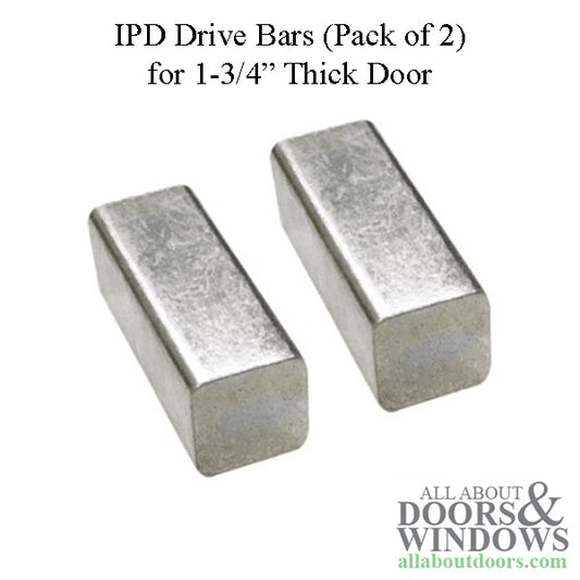 IPD Mortise Lock Drive Bar Spindle For 1.75 Inch Doors Mortise Lock Spindle
