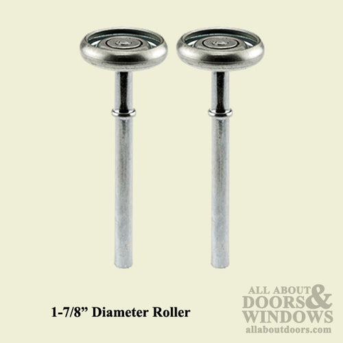 1-7/8 Inch Diameter Roller with 4-1/2 Inch Stem for 2 Inch J-Track for Garage Door - 1-7/8 Inch Diameter Roller with 4-1/2 Inch Stem for 2 Inch J-Track for Garage Door