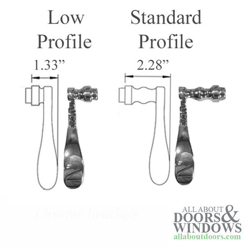 HOPPE Munchen Dummy Low Profile Handle Set Right Hand Satin Nickel - HOPPE Munchen Dummy Low Profile Handle Set Right Hand Satin Nickel