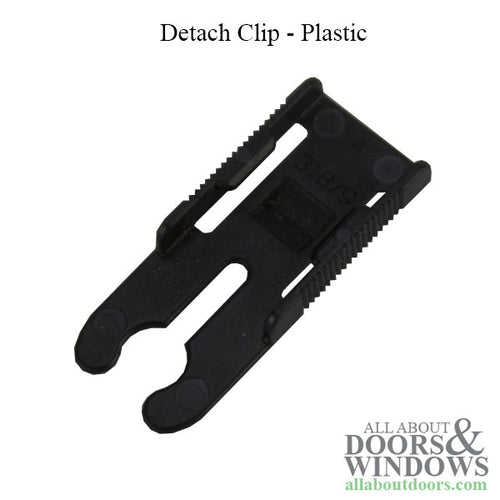 Truth Hardware Plastic Detach Clip For Awning and Casement Windows Black Clip - Truth Hardware Plastic Detach Clip For Awning and Casement Windows Black Clip