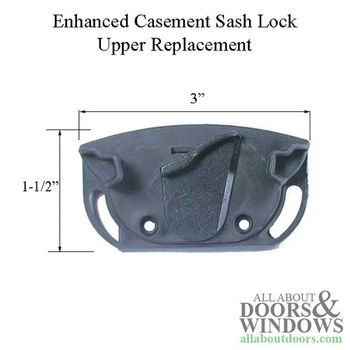 Andersen Enhanced Casement Upper Sash Lock, Left - Andersen Enhanced Casement Upper Sash Lock, Left