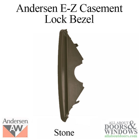 Andersen Lock Bezel, E-Z Casement - Stone