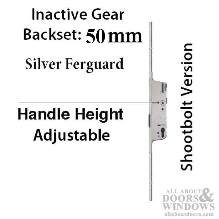 Cremona 50/92 Inactive Shootbolt - Silver Ferguard - Cremona 50/92 Inactive Shootbolt - Silver Ferguard