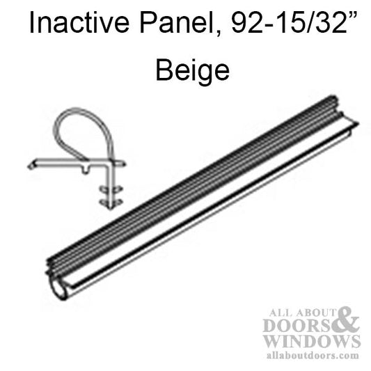 Marvin Inactive Panel V780 Stile Weatherstrip Beige