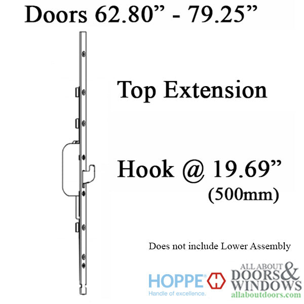 16mm Top Extension Swing Hook at 19.69