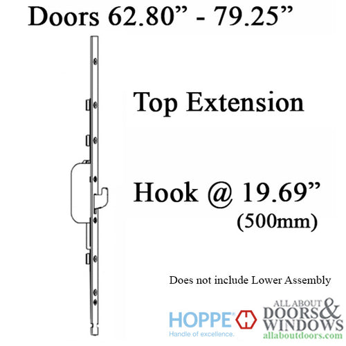 16mm Top Extension Swing Hook at 19.69