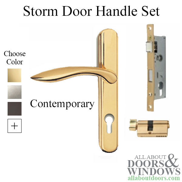 Contemporary Storm Door Hardware - Kwikset - Contemporary Storm Door Hardware - Kwikset