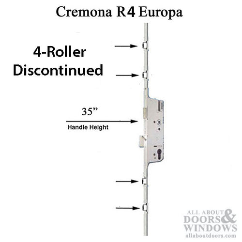 G-U Ferco Decena Europa R4 Roller Multipoint Lock - G-U Ferco Decena Europa R4 Roller Multipoint Lock