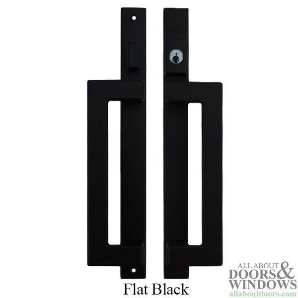 Truth Modern Door Handle For Sliding Patio Door Handle Active Keyed 11 15/16 Inch Screw Hole Spacing - Truth Modern Door Handle For Sliding Patio Door Handle Active Keyed 11 15/16 Inch Screw Hole Spacing