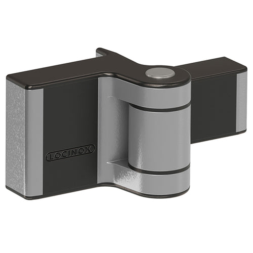 Locinox Puma Compact 2-Way Adjustable 180 Degree Surface-Mounted Hinge - Choose Color - Locinox Puma Compact 2-Way Adjustable 180 Degree Surface-Mounted Hinge - Choose Color