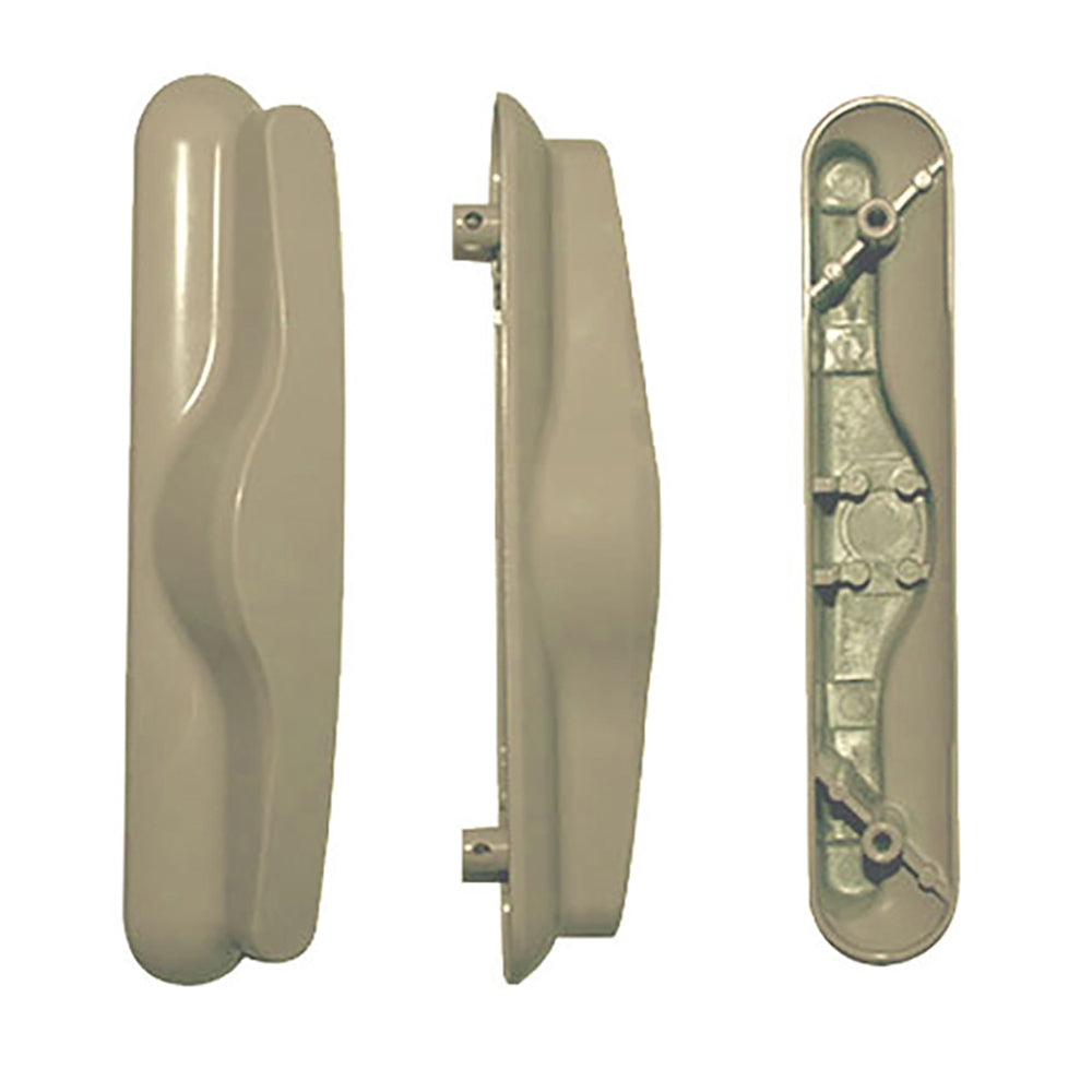 Non-Keyed Outside Handle for Sliding Vinyl Door - Tan - Non-Keyed Outside Handle for Sliding Vinyl Door - Tan