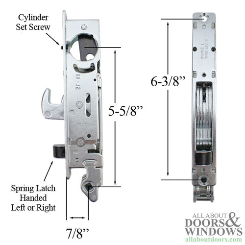 Adams Rite Mortise Lock Right Hand / Left Hand Reverse - Adams Rite Mortise Lock Right Hand / Left Hand Reverse