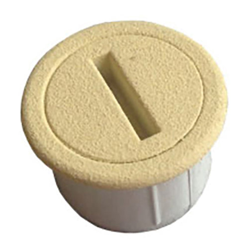 Hole Plug, Andersen Frenchwood Gliding Doors Adjustment Hole - Sandstone - Hole Plug, Andersen Frenchwood Gliding Doors Adjustment Hole - Sandstone