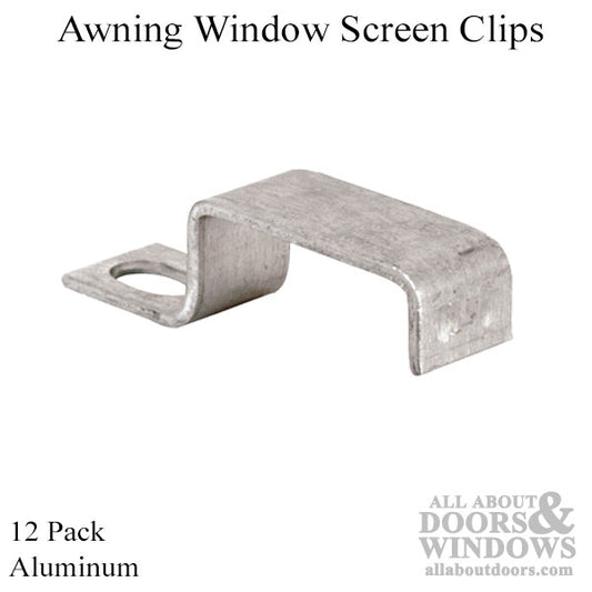 Awning Window Screen Clips