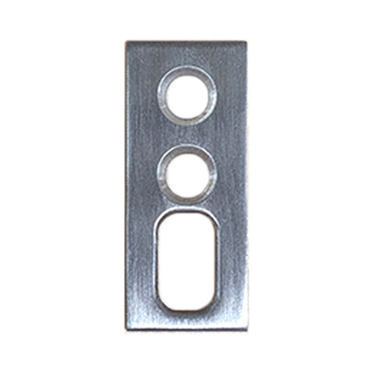 P3000 Strike Plate, Single Shootbolt, active or passive door - 304SS