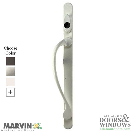 Elevate series, Sliding French Door handle,  Exterior Active Keyed, Left Hand