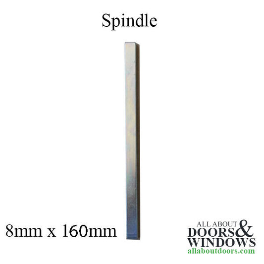 Solid Spindle, 5/16" x 6-9/32" (8mm x 160mm)