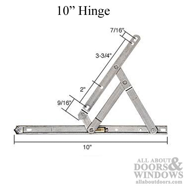 Hinge, Casement & Projecting 10” - 23Lbs - Hinge, Casement & Projecting 10” - 23Lbs