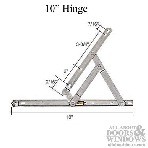 Hinge, Casement & Projecting 10” - 23Lbs - Hinge, Casement & Projecting 10” - 23Lbs