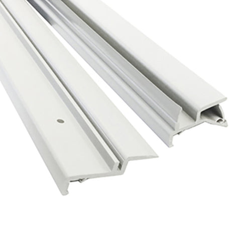 1990 - Present, Complete Weatherstrip Set, 6 ft 11 in, White - 1990 - Present, Complete Weatherstrip Set, 6 ft 11 in, White