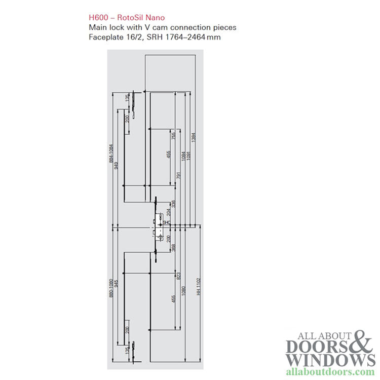 Roto Gear Box Only 40mm for 3-piece V-cam system - Roto Gear Box Only 40mm for 3-piece V-cam system