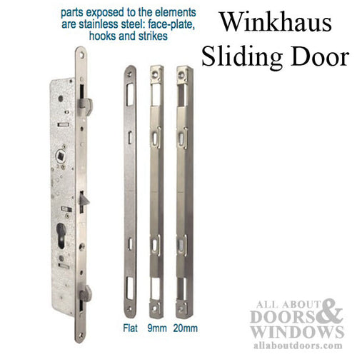 Winkhaus Sliding/Slider Door Strike Plate - SS - Winkhaus Sliding/Slider Door Strike Plate - SS