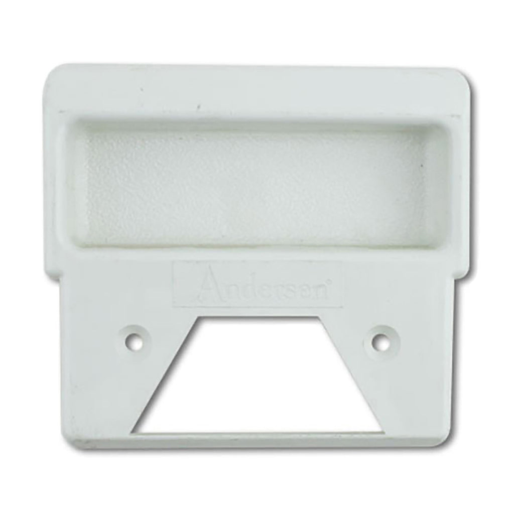 Andersen Inside Screen Door Handle - White - Andersen Inside Screen Door Handle - White