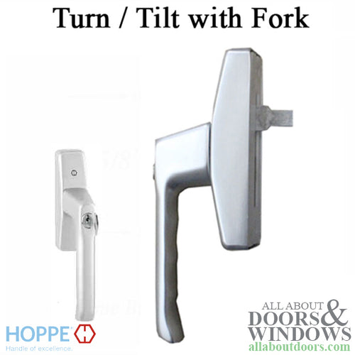 London Tilt Turn, Non-Keyed, Fork Style - London Tilt Turn, Non-Keyed, Fork Style